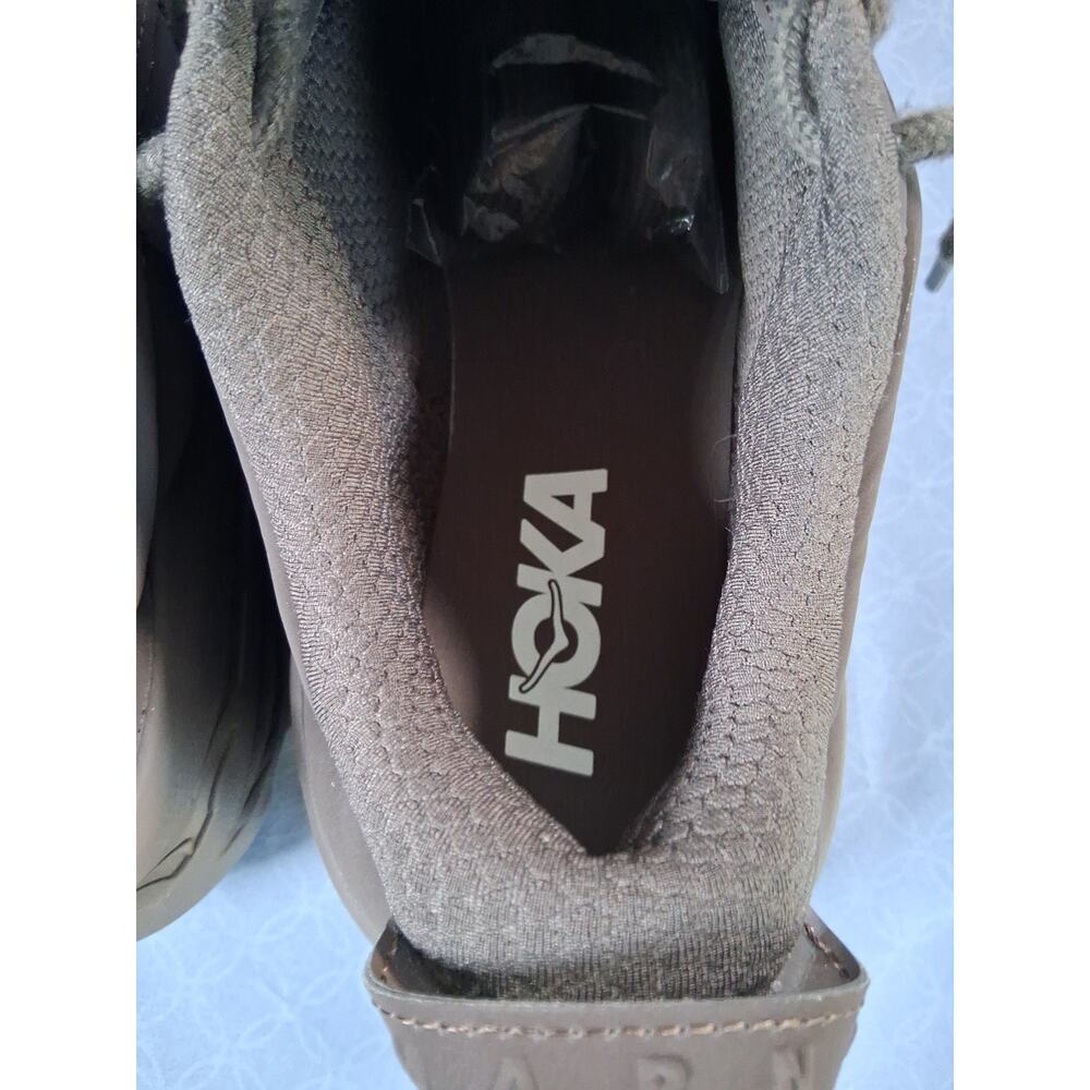 Marni x Hoka Bondi B3LS Bracken Brown Pack Sneakers Unisex Mens 9 Womens 10 BAG - Picture 14 of 16